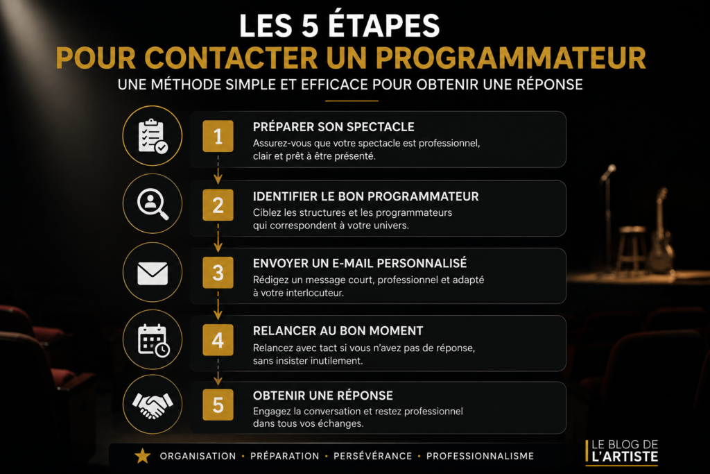 Les cinq étapes d'une prospection artistique réussie