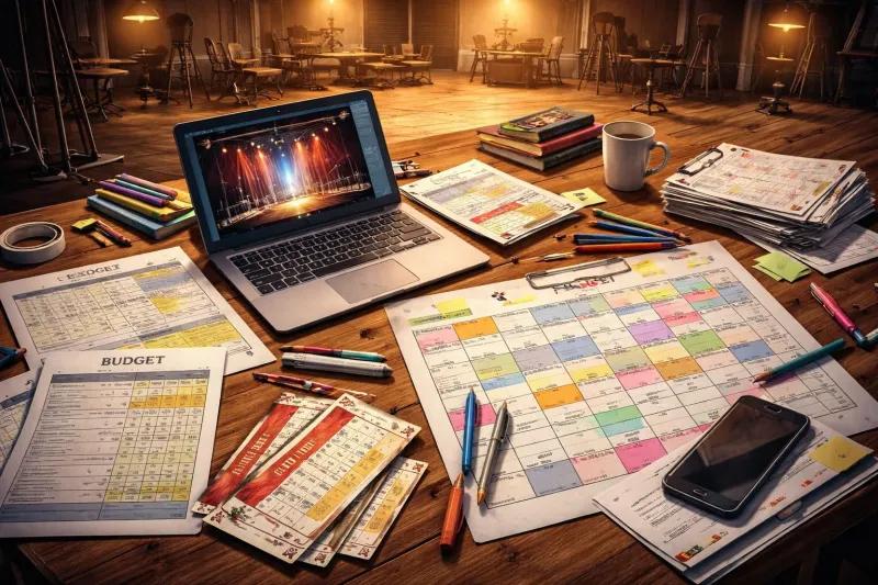 Organisation de la prospection artistique pour développer la diffusion d’un spectacle ou d’un concert